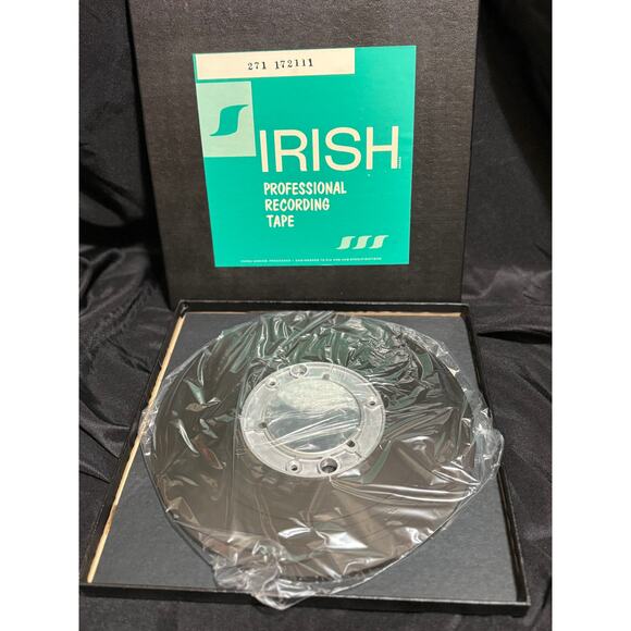 Deadstock (NOS) Irish Professional Recording Tape for a Reel-to-Reel Machine - Picture 2 of 5